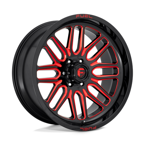 Fuel 1 Pc D663 Ignite Gloss Black Red Tinted Clear