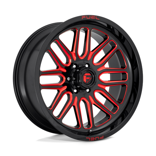Fuel 1 Pc D663 Ignite Gloss Black Red Tinted Clear
