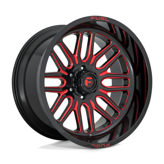 Fuel 1 Pc D663 Ignite Gloss Black Red Tinted Clear