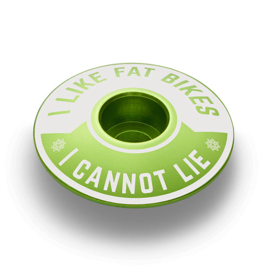 I Like Fat Bikes & I Cannot Lie Bicycle Headset Cap