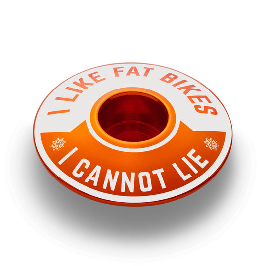 I Like Fat Bikes & I Cannot Lie Bicycle Headset Cap