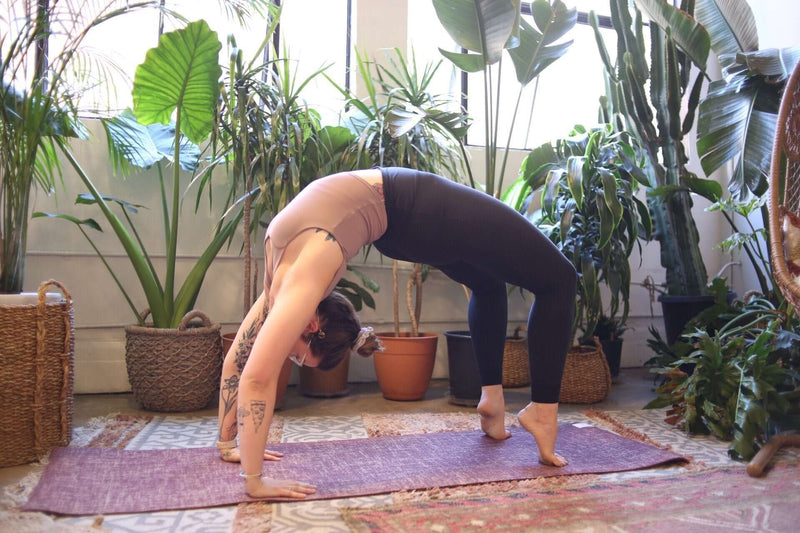 Load image into Gallery viewer, Jute Premium Eco Yoga Mat

