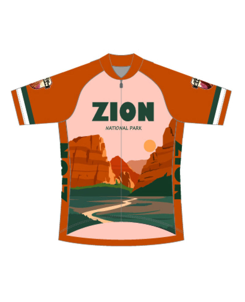 Load image into Gallery viewer, 2025 Zion National Park Men&#39;s Cycling Jersey
