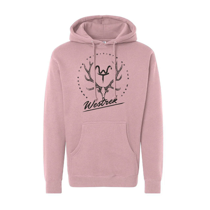 Load image into Gallery viewer, Dusty Pink WT Elk Hoodie
