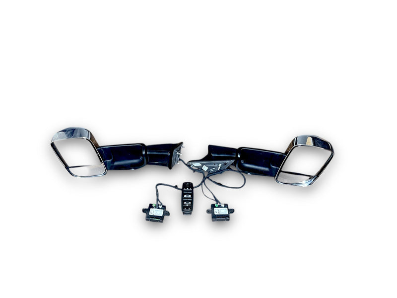 Load image into Gallery viewer, 2013-2022 Genuine Mopar Ram 2500 3500 4500 5500 Truck Power Folding Tow Mirrors Plug-and-Play Kit
