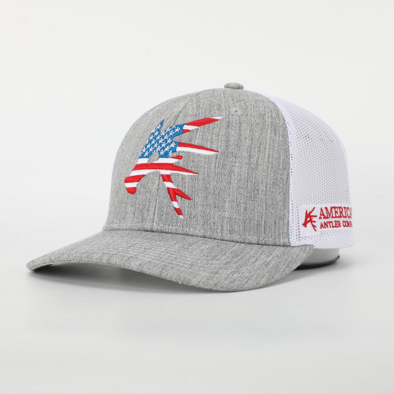 Load image into Gallery viewer, America Antler Snapback Hat

