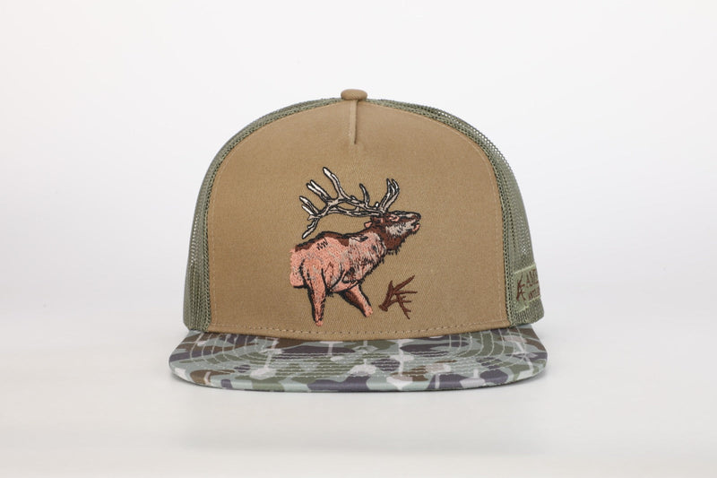 Load image into Gallery viewer, Elk Bugle Snapback Hat
