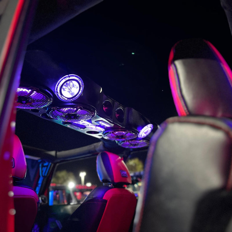 Load image into Gallery viewer, Overhead Soundbar Package for Select 2007-2018 Jeep Wrangler JK/JKU
