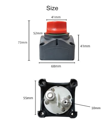 Load image into Gallery viewer, Battery Disconnect Switch On/OFF

