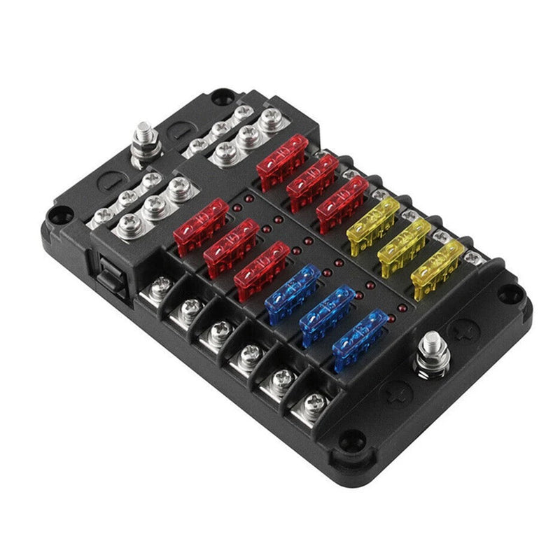 Load image into Gallery viewer, 12 Way Fuse Block Panel
