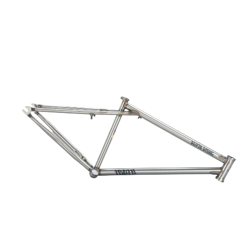 Load image into Gallery viewer, TRUTH BMX | 26" SILVER SPRING TITANIUM STREET BMX FRAME
