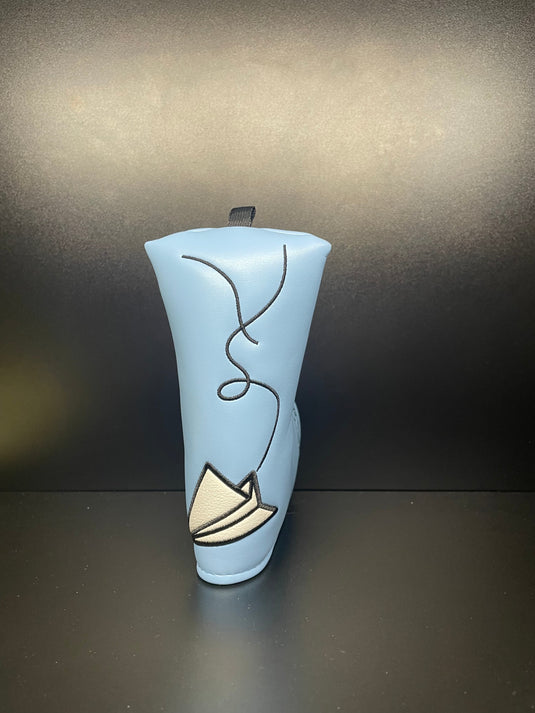 Blue Paper Airplane SEND IT! Headcover