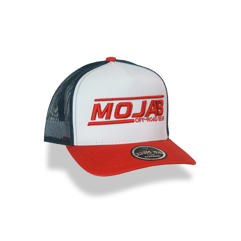 Load image into Gallery viewer, Mojab snap-back Trucker Hat Flag edition
