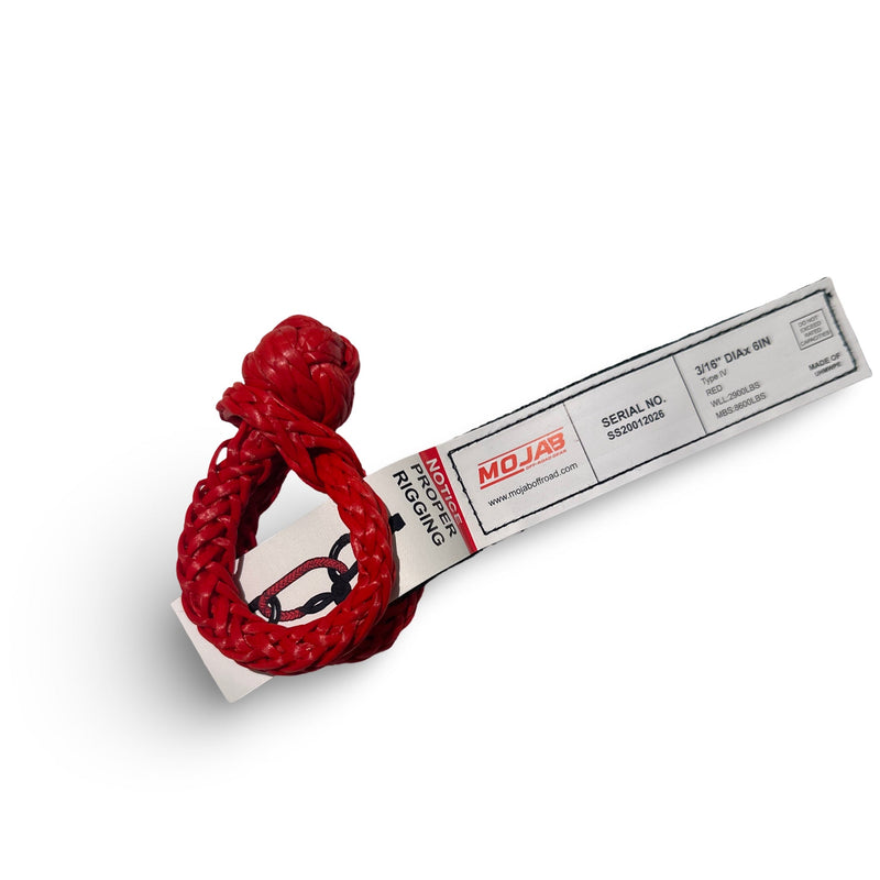 Load image into Gallery viewer, Micro Soft Shackle 3/16'' x 6'' – Keychain &amp; Recovery (Lifetime Warranty)
