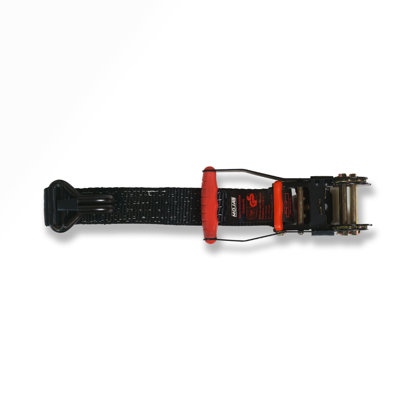 Load image into Gallery viewer, 2" x 10' Ratchet Tie-Down (Closed hook) and 2'' x 39'' Axle Tie-Down Set (Pack of 4) (Lifetime Warranty)
