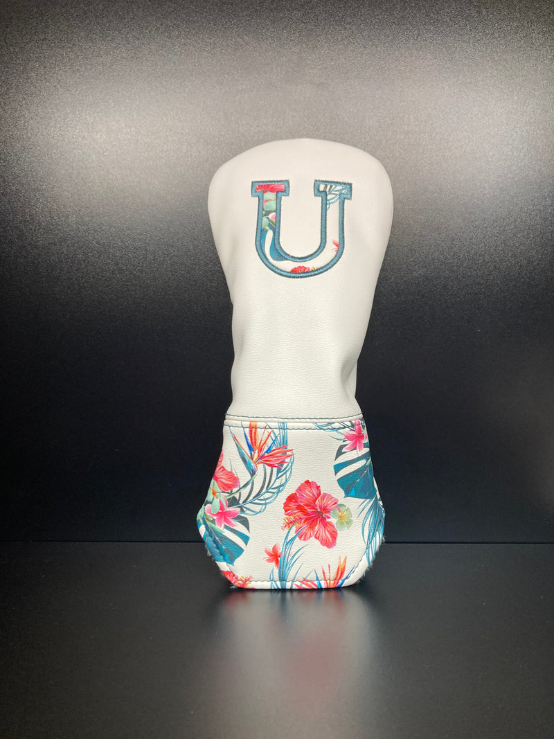 Load image into Gallery viewer, Tropical Floral Print Headcover
