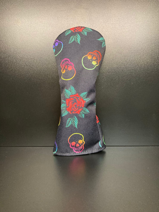 Skulls & Roses Canvas Headcover