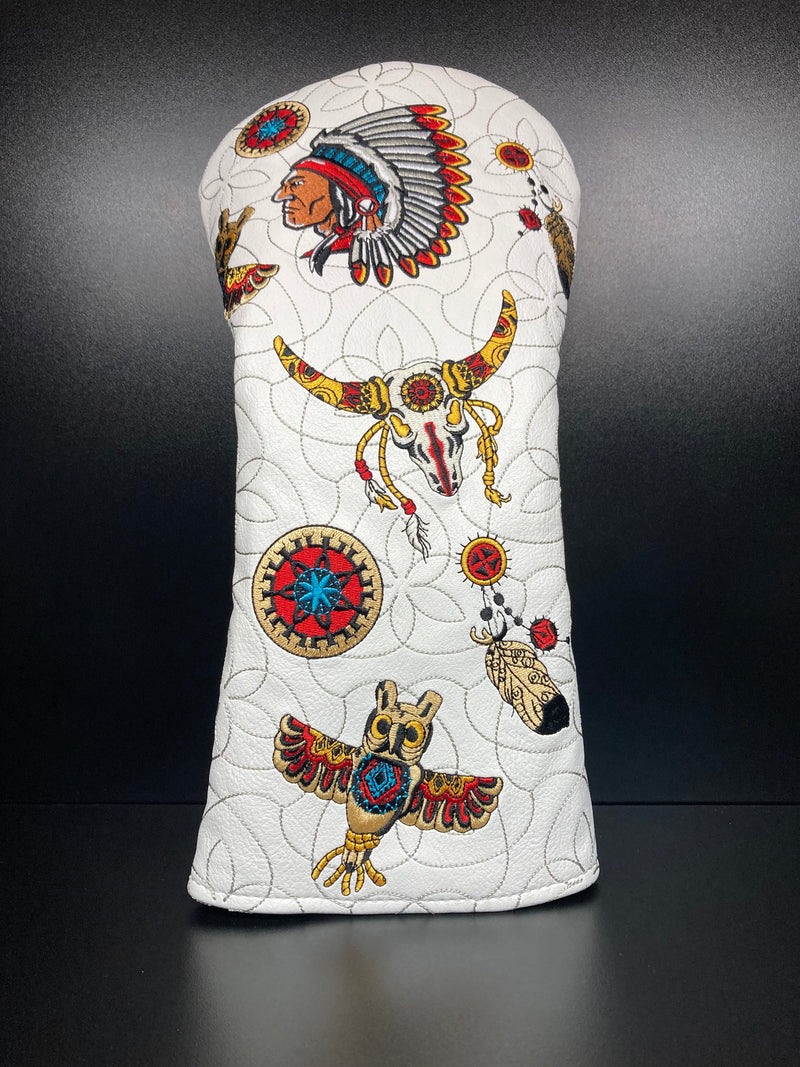 Load image into Gallery viewer, Native American Headcover

