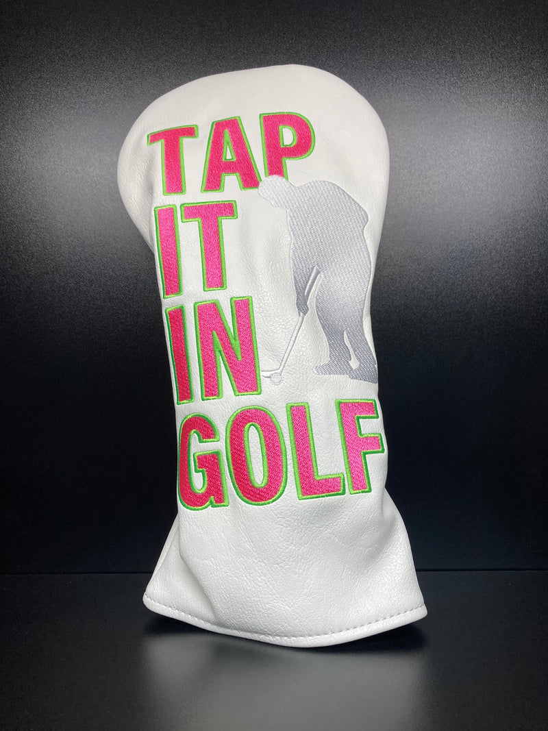 Load image into Gallery viewer, Tap It In! Silhouette Golfer Headcover

