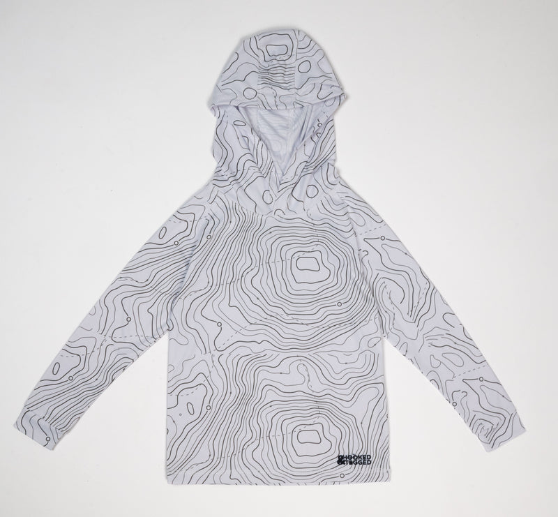Load image into Gallery viewer, Toddler Topographical Performance Hoodie

