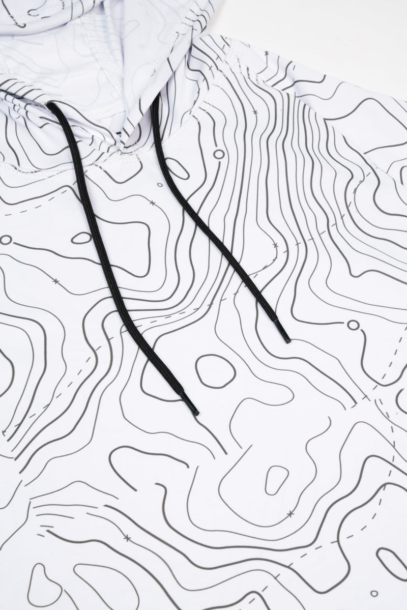 Load image into Gallery viewer, Youth Topographical Performance Hoodies
