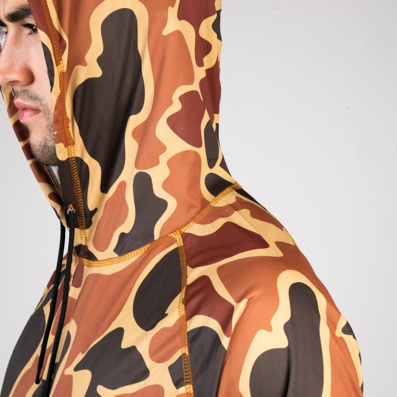 Load image into Gallery viewer, Men's Old School Camo Performance Hoodies
