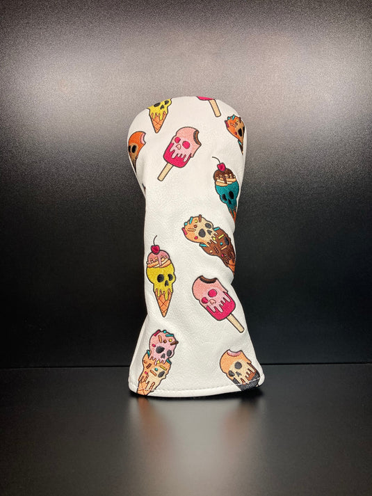 Ice Cream Skulls Headcover