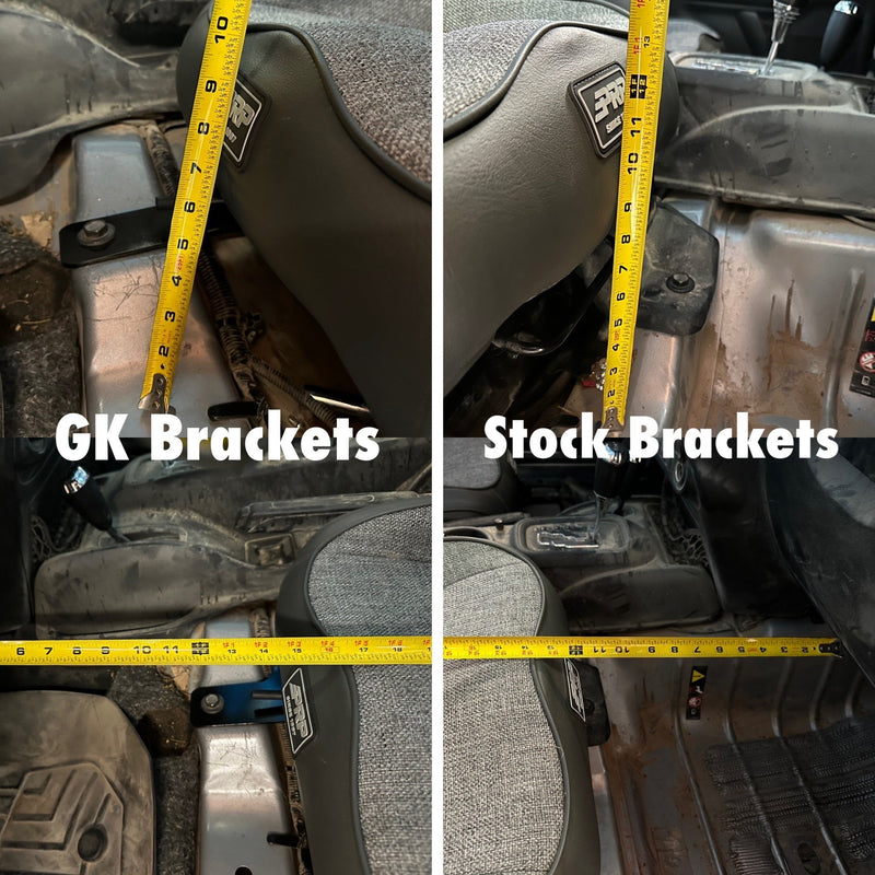 Load image into Gallery viewer, "Big and Tall" PRP Seat Lowering Brackets for Jeep JKU Wrangler
