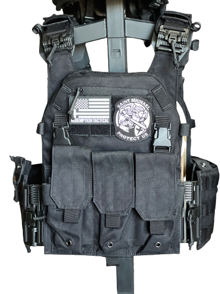 Load image into Gallery viewer, Archangel 2.0 FULL KIT Armor COMBO PACKAGE LIGHTWEIGHT LEVEL IV  (2) 10x12 Front/Back Plates (2) 6x8 Side Plates, Archangel Placard (Level IIIA)
