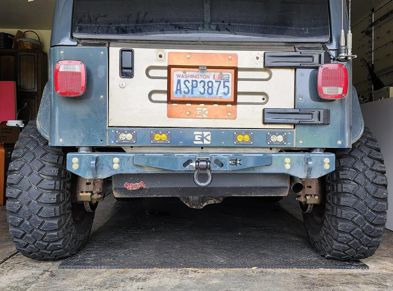 Load image into Gallery viewer, Baja S2 Rear Light Plate Mount for Jeep TJ Wrangler
