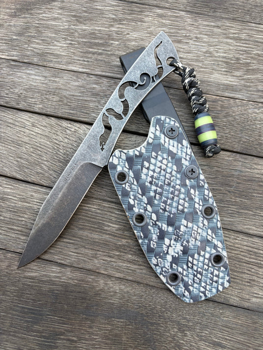 Shale Finish Snek Knife