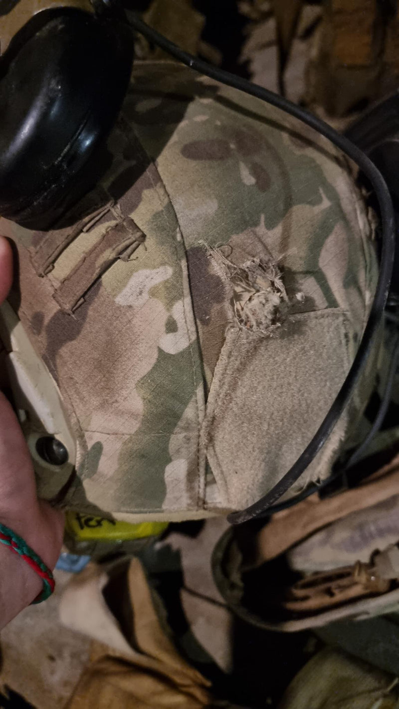 Load image into Gallery viewer, Ballistic Helmet RT2 High Cut Helmet: Tested to LEVEL IIIA (Included Arc Rails, Padding, Straps)
