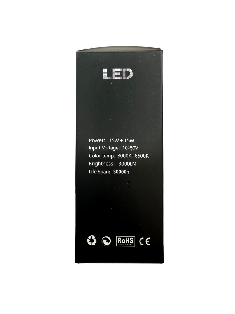 Load image into Gallery viewer, GK "Easy Switch" 3 Function LED Amber/White Pod Lights
