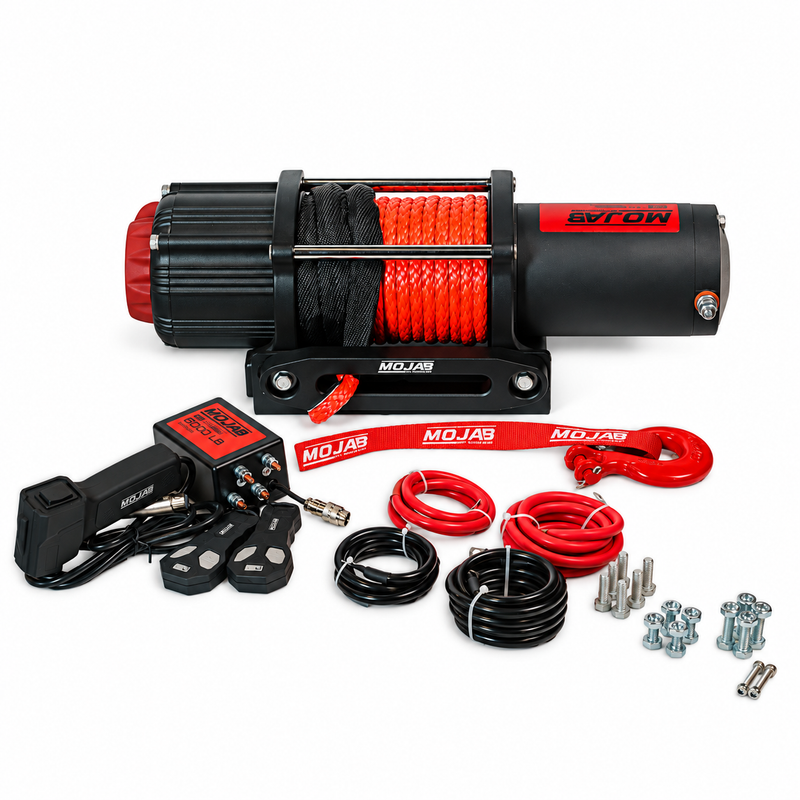 Load image into Gallery viewer, MOJAB MO6.0 Series 6,000 lb Electric Winch
