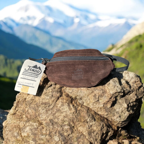 Micro Fanny II - Brown Suede Leather