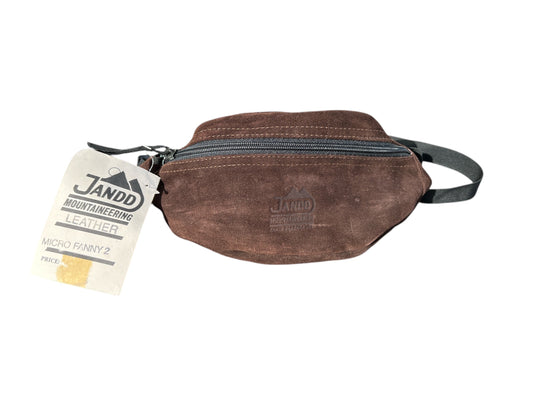 Micro Fanny II - Brown Suede Leather
