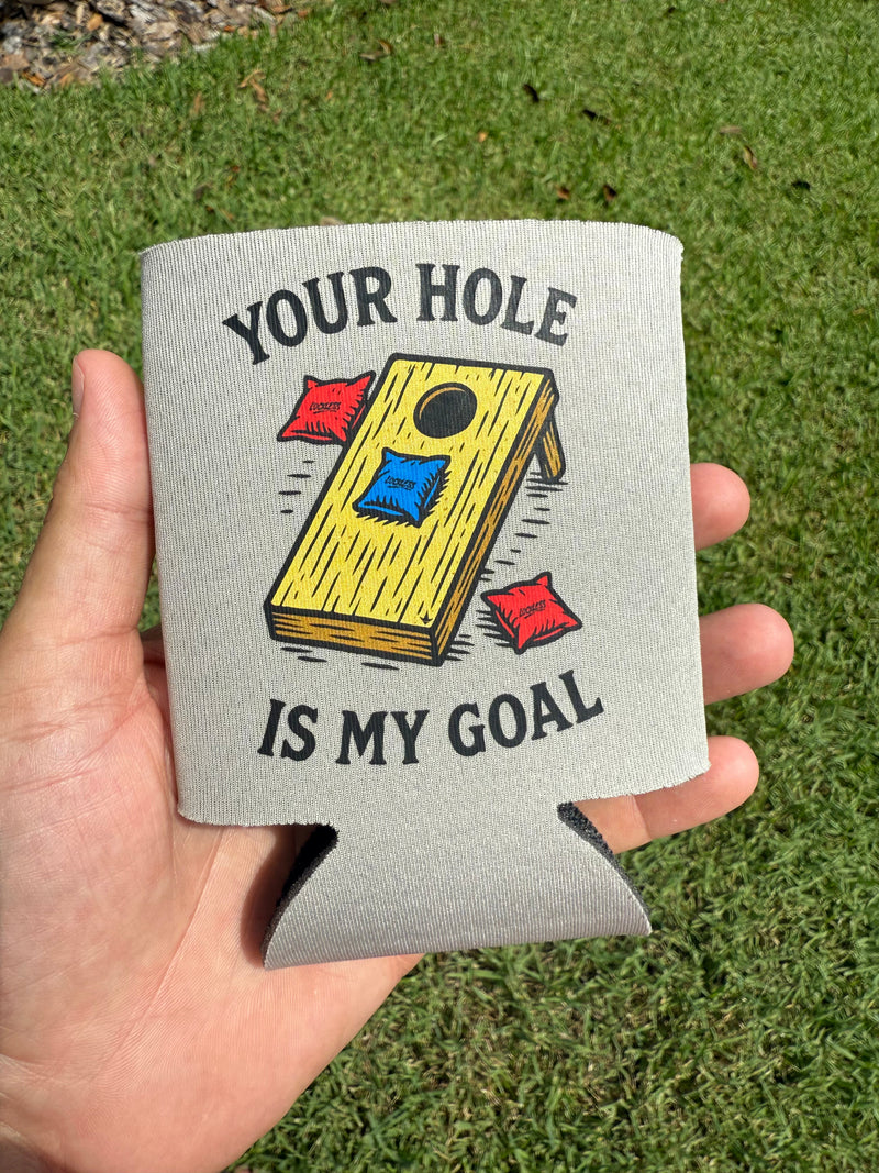 Load image into Gallery viewer, Your Hole Is My Goal Koozie
