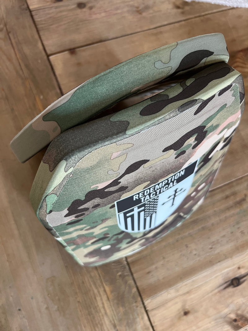 Load image into Gallery viewer, Pair of 10x12 Level IV Ceramic PE Plates Ballistic FRONT AND BACK (SIZE SMALL to LARGE) Curved with Shooters Cut
