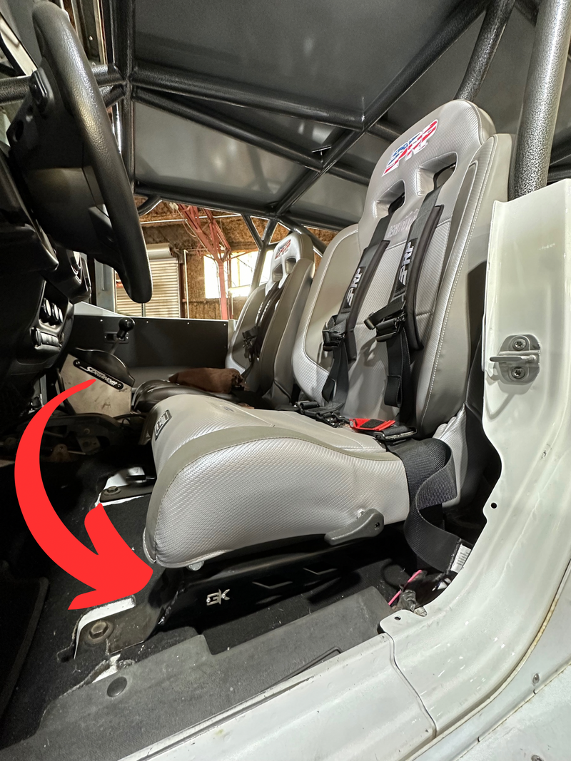 Load image into Gallery viewer, "Big and Tall" PRP Seat Lowering Brackets for Jeep JKU Wrangler
