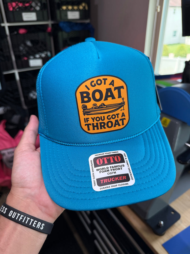 Load image into Gallery viewer, I Got A Boat Trucker Hat

