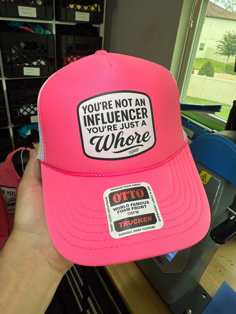 Load image into Gallery viewer, Not an Influencer Trucker Hat
