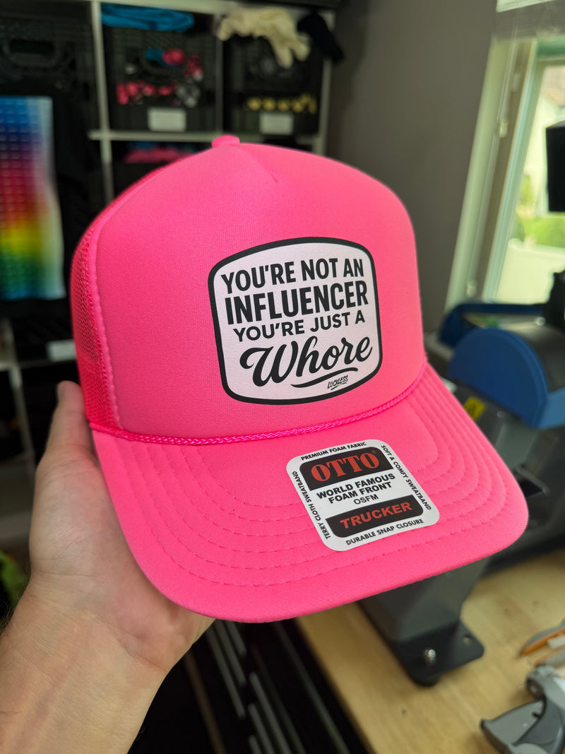 Load image into Gallery viewer, Not an Influencer Trucker Hat
