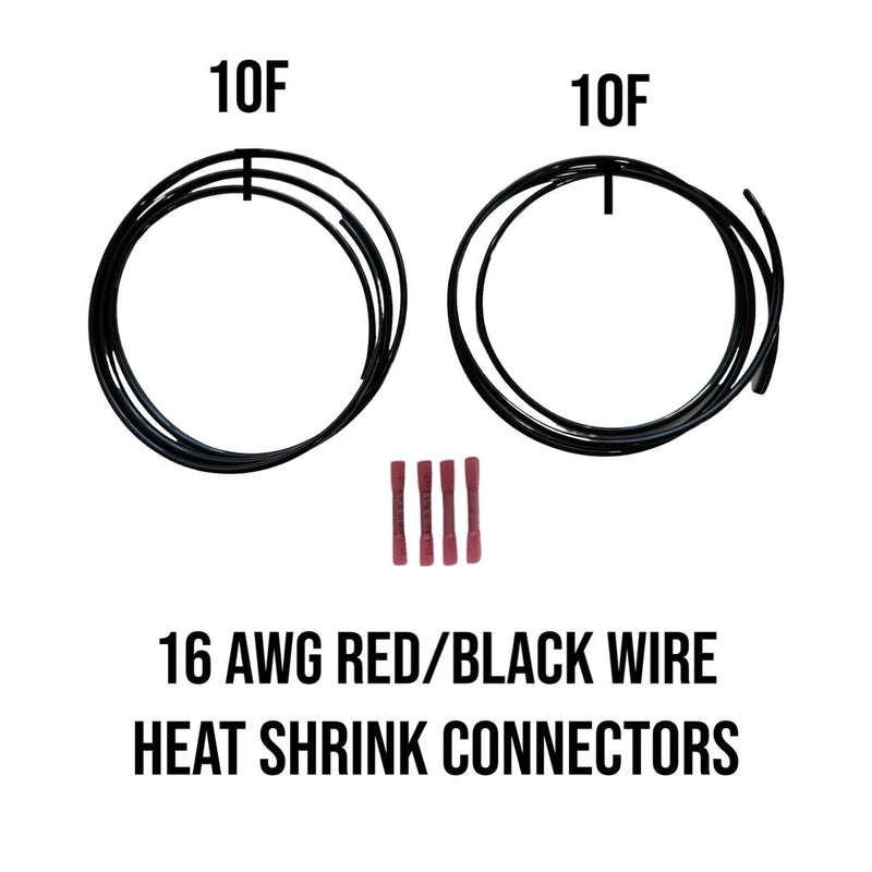 Load image into Gallery viewer, 16 AWG &quot;2 Lead&quot; Wire Extension Kit (Red/Black)
