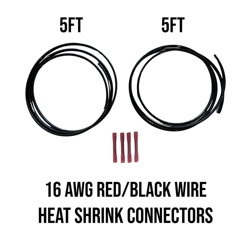 Load image into Gallery viewer, 16 AWG &quot;2 Lead&quot; Wire Extension Kit (Red/Black)
