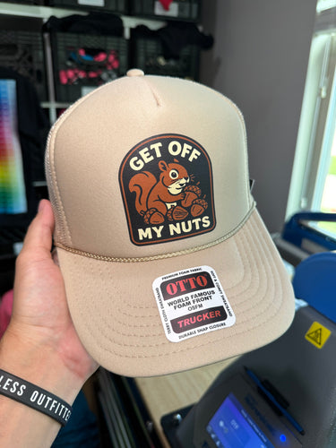 Get Off My Nuts Trucker Hat