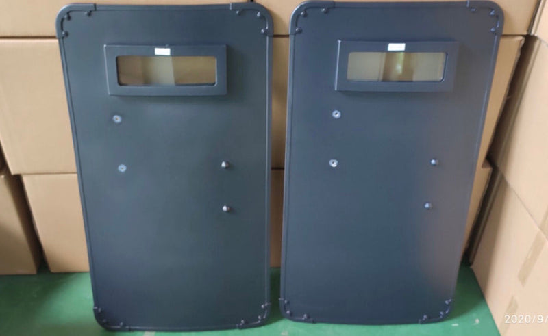 Load image into Gallery viewer, “Shield of Faith” Ballistic Breacher Shield with Clear Ballistic Window 36"x20"
