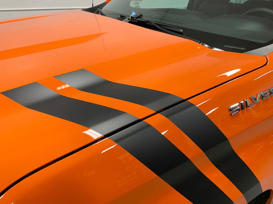 Fender Slash Decals for 2019-2024 Chevrolet Silverado (x2)