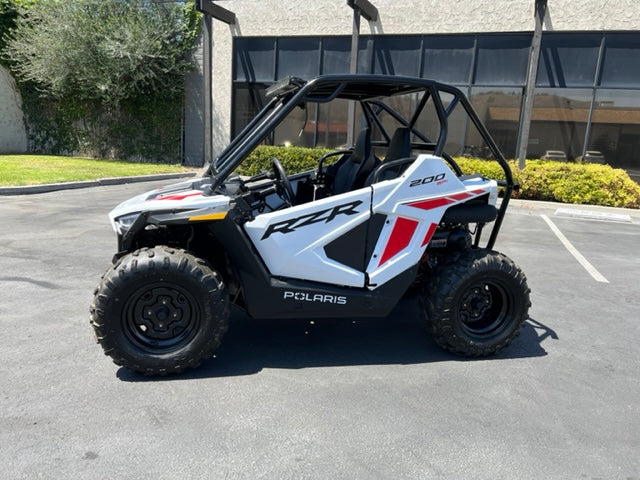 Load image into Gallery viewer, Polaris RZR 200 Fastback Cage with attached rear bumper
