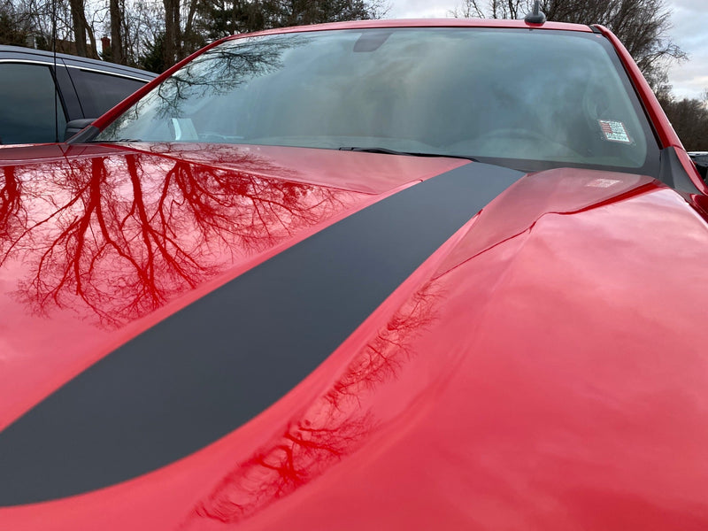 Load image into Gallery viewer, Hood Spear Vinyl Decals for 2015-2020 GMC Sierra
