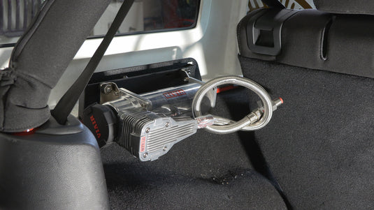 Fishbone Offroad Rear Trunk Compressor Mount - 2007-2018 Jeep Wrangler Unlimited (ARB/VIAIR) FB25468